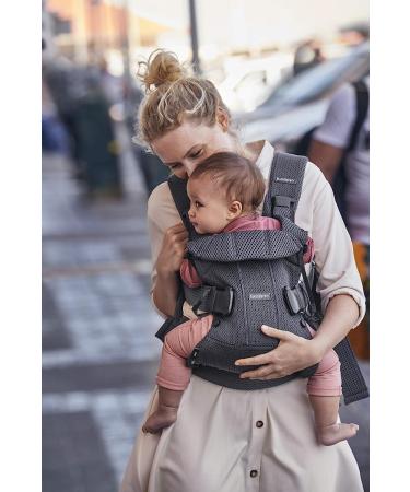 BabyBj rn Baby Carrier One Air Mesh Anthracite - One Size - Buy Online on GoSupps.com