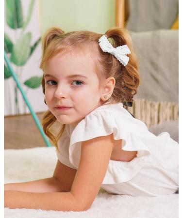 Jollybovs Hair Loops for Babies & Girls | 24-Piece Multi-Colored Crocodile Charm Hair Accessories for Toddlers & Teens - Buy Online on GoSupps.com