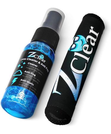 1oz Anti Fog Spray for Eye & Sunglasses - Anti Static Glass Cleaner - Fog Free Cleaning Spray for Glasses, Eyewear, Goggles, Masks - 1 Fl Oz (Pack of 1) - Buy Online on GoSupps.com