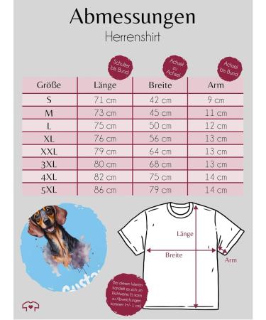 Personalized Dachshund T-Shirt for Dog Owners - Custom Gift by Shirtracer - Light Blue - Buy Online on GoSupps.com