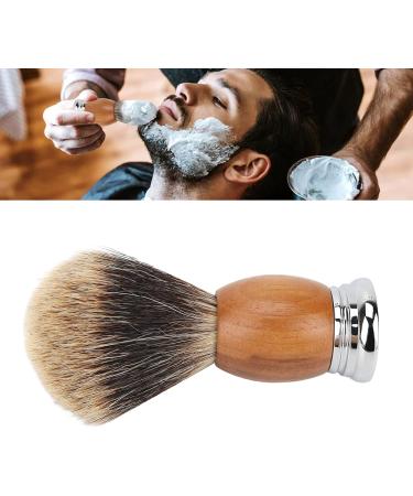 Professional Portable Shaving Brush - Ergonomic & Elegant Composite Wood Bart Care for Men | Perfect for Hairdressing Salons - Buy Online on GoSupps.com