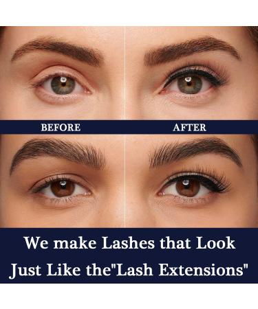 Magnetic Eyelashes Kit - 10 Pairs Reusable Cat Eye Lashes with Applicator & Eyeliner | Natural Look & Long Lasting Quality - Buy Online on GoSupps.com