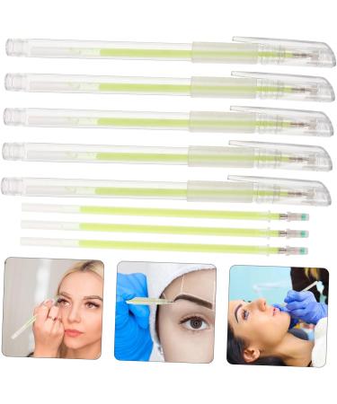  Healeved Healeved 5Pcs Eyebrow Pen Beauty Point Eyebrow Mapping Pen Marking Pen Eyebrow Gel Pen Eyebrow Microblading Pen White Markers - Buy Online on GoSupps.com