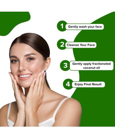 Fractionated Coconut Oil 100ml - Carrier Oil for Essential Oils Mixing - Skin and Hair Growth - Lip Gloss - Pack of 1 - Buy Online on GoSupps.com