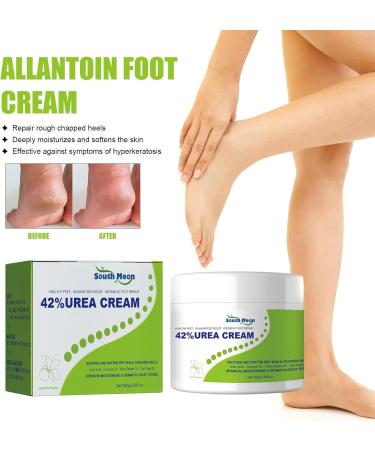 Urea 42% Foot Cream Cracked Heel Repair Cream For Feet and Hand Callus Remover For Dry And Hard Skin Hydrating Foot Moisterizer Nourishes Soften for Feet Knees Hand 100g - Buy Online on GoSupps.com