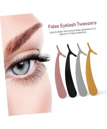 FRCOLOR 12 Pieces False Eyelash Curler Eyelash Curler Extension Mascara Tweezers Stainless Steel - Buy Online on GoSupps.com
