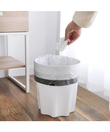 Disposable Kitchen Plastic Bag Drawstring Garbage Bag Household Thickened Hand Type Black Drawstring Steel Bag Blue color package 45cm*50cm 200/carton - Buy Online on GoSupps.com
