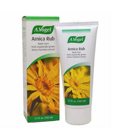 A.Vogel Arnica Rub Soothing Fast-Acting Whole-Body Topical - Organically Grown Arnica Extract Helps With Mobility Around Muscles Joints Stiffness - Natural Vegan Gluten Free - 3.5 oz 1