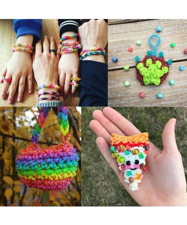 Alysontech 15000+ Loom Rubber Band Refill Kit - 31 Colors Bracelet Making DIY Crafting Gift for Kids with Bands, Clips, Charms, Hooks, and Looms - Buy Online on GoSupps.com