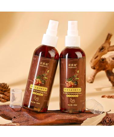  Lambo He Shou Wu Hair Growth Thickening Oil 100ml Anti-Thinning Hair Strengthening Deeply Moisturizing Essential Oil for Hair Growth - Buy Online on GoSupps.com