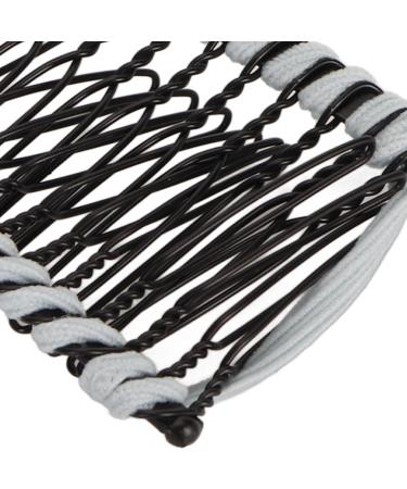 Vintage Cover Comb Tool Metal Weaving Stylish Easy to Use Comfortable Banana Hair Clips Sturdy and Elastic for Thick Wavy Curly Hair (Blue) - Buy Online on GoSupps.com