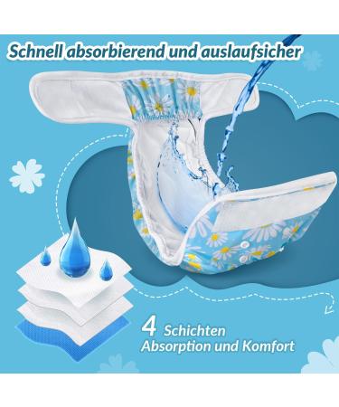 Shop XL Slowton Dog Diapers for Bitches - 3 Washable Solutions for Incontinence & Heat | International Shipping Available - Buy Online on GoSupps.com