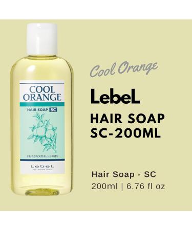 Lebel Cool Orange Hair Soap SC - 200ml | Best International Hair Care Solution - Buy Online on GoSupps.com