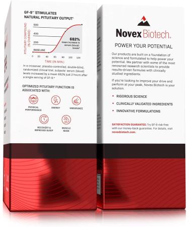 Novex Biotech GF-9 Boosting Supplement for Men - 84 Capsules - Buy Online on GoSupps.com