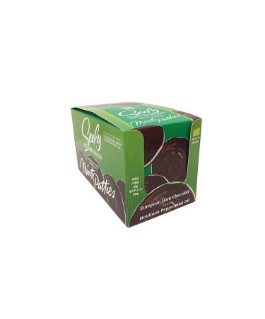 Seely Mint Patty Dark Chocolate Box - 12 Pack (1 oz Patties) | Gourmet Treats - Buy Online on GoSupps.com