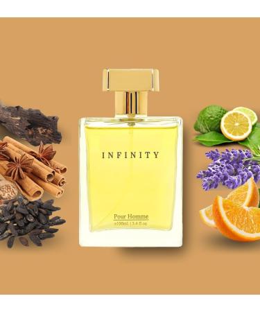 Infinity Liquid Fresh Perfume | Eau De Perfum | Long Lasting Fragrance Perfum | For Men | 100ml - Buy Online on GoSupps.com