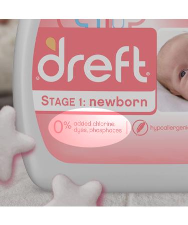 Dreft Stage 1 Newborn Baby Liquid Laundry Detergent - Pediatrician's Choice, 89 Loads (128 fl oz) - Buy Online on GoSupps.com