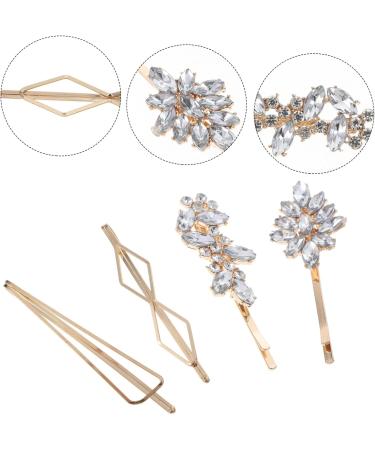 Angoily 16 Pairs Rhinestone Hair Clip Hair Accessories for Women Clips Barrettes for Women Snap Hair Clips for Women Bride Hair Clip Rhinestone Barrette Headgear Zinc Alloy Simple Women's - Buy Online on GoSupps.com