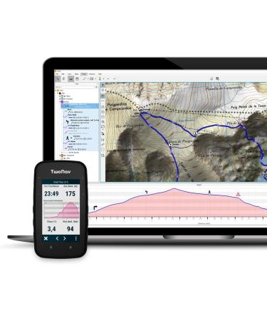 TwoNav Cross Plus Outdoor GPS - 3.2 inch Screen for MTB Cycling Trekking & Hiking - Turquoise Color - Buy Online on GoSupps.com