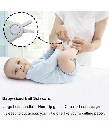 YIVEKO Baby Nail Kit 4-in-1 Baby Nail Care Set with Cute Case Baby Nail Clippers Scissors Nail File  Tweezers Baby Manicure Kit and Pedicure kit for Newborn Infant Toddler Kids-Owl Green - Buy Online on GoSupps.com