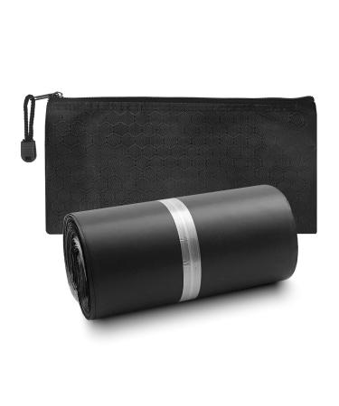 Women's sords disposal bag women personal disposal bags self -tasting privacy protection women bandage pocket disposal women bonds menstrual deposits bag (black 100PCs) black 100 pieces