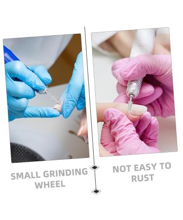 PLAFOPE Nail Polisher Cuticle Drill Bits Nail Kit Gel Nail Polishing Heads Nail File Bits Manicure Supplies Nail Buffer Bit Under Nail Cleaner Tool Nails Polish Drill Pedicure Plastic - Buy Online on GoSupps.com