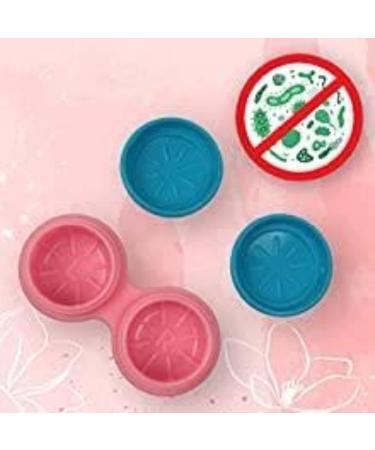 SPORTS WORLD VISION Cute Macaroon Contact Lens Case - Dark Blue Storage Container for Travel - Buy Online on GoSupps.com