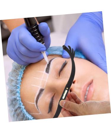 Beavorty 3pcs white white outfit eye brow shaping kit eyebrow ruler mapping string eyebrow line foldable - Buy Online on GoSupps.com