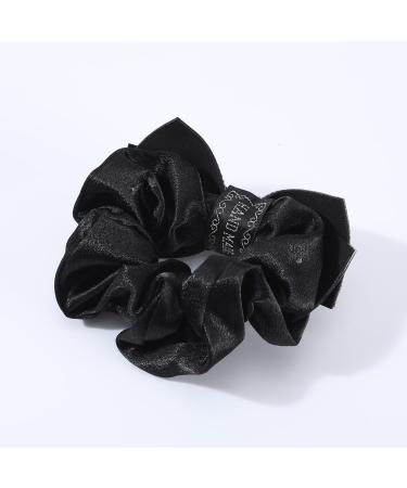 1 Piece Hair Scrunchie with Rhinestone Bow Women's Elastic Hair Band Ponytail Holder Rubber Bands Scrunchies Hair Bow Hair Rings Hair Accessories Headpiece for Women and Girls Champagne 1 champagne - Buy Online on GoSupps.com