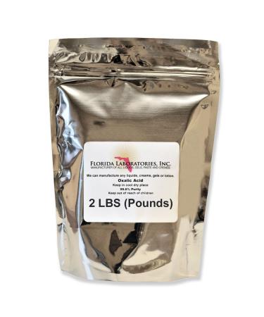 OXALIC ACID 99.6% 2 Lb. Deck, Crystals, Metal Cleaning- Rust Removal, Wood Stain Remover and More! - Buy Online on GoSupps.com