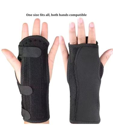 Wrist Splint for Right & Left Hand - Breathable Support Brace for Adults | Comfortable Resting Hand Splint - Buy Online on GoSupps.com