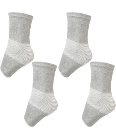 Ankle Compression Socks for Women & Men - 2 Pairs Bamboo Support Socks for Pain Relief & Anti-Fatigue - Buy Online on GoSupps.com