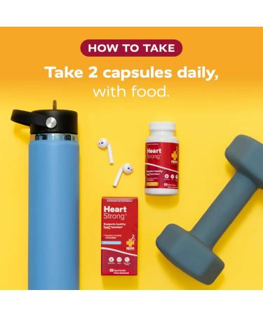 Redd Remedies, Heart Strong, Supports Cardiovascular Health, 60 Tablets - Buy Online on GoSupps.com