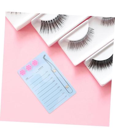 Healeved Magnetic Eyelash Board False Eyelashes Tool Eyelash Pallet Lash Trays for Lash Extensions Lash Holder Board Eyelash Storage Board Eyelashes Trays Scale Plate 2 in 1 Acrylic - Buy Online on GoSupps.com