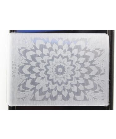 KM-Nails Designer Stamp with Silver Crystals - Premium Nail Art Tool for Stunning Designs | International Shipping Available - Buy Online on GoSupps.com