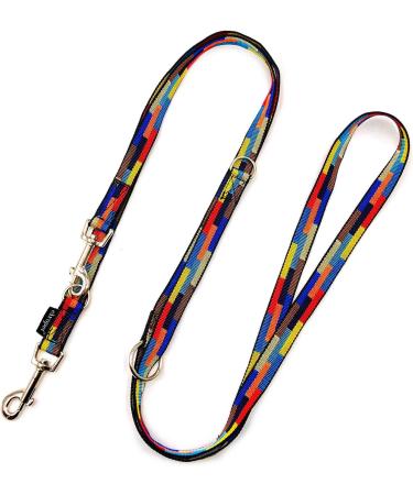 Shop Navajo 8 Colored Dog Linen Leash 2.80m for Large Dogs | Durable 20mm | International Shipping Available - Buy Online on GoSupps.com