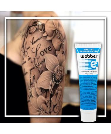 Webber Natural First Aid Ointment Protects against Infections and Provides fast healing with Vitamin E to fight Scars from Cesarean and Cuts Burns from Tattoos Wrinkles Acne and Very Dry Skin - 50g - Buy Online on GoSupps.com