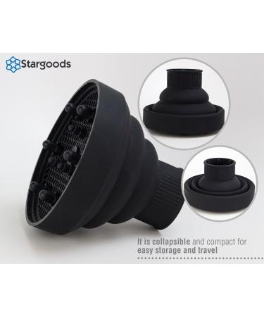 Stargoods Silicone Hair Dryer Diffuser - Universal Black - Buy Online on GoSupps.com