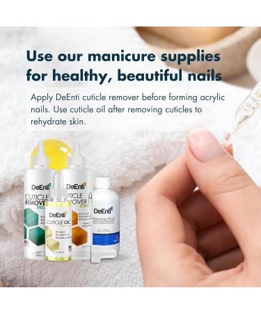 DeEnti Nomma Plus Professional Liquid Monomer - Non-Yellowing EMA Nail Liquid for Acrylic Powder | 4oz Salon Quality Manicure & Pedicure Supplies - Buy Online on GoSupps.com