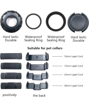 Airtag Dog Collar Holder Waterproof Airtag Case for Dogs Anti-lost Shock Resistant Air Tag Holder Protective Cover for Key Backpack Cat Dog Gps Tracker(Black) - Buy Online on GoSupps.com