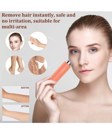 Ninatique Women's Painless Facial Hair Removal Razor - Living Coral - Buy Online on GoSupps.com