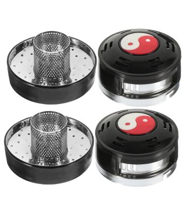 Tovinanna 2st Moxibustion-Box gifts for expectant moxibusion Moxa-tank MOXA holder tank Gift for Mama Wall folder organizer Hip mox grenner Tools Vakuum MoxibusionSofen 10.00x7.00cm As shown