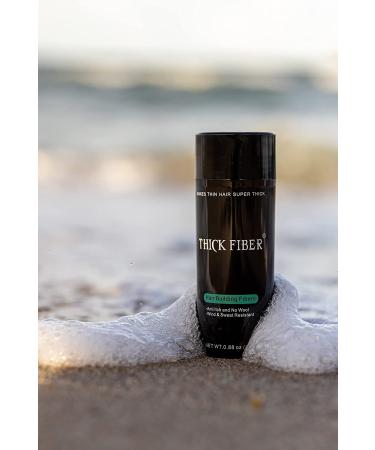 THICK FIBER Hair Building Fibers for Thinning Hair & Bald Spots (BLACK) - 25g Bottle - Instantly Conceals Hair Loss - Men & Women - 0.88oz - Buy Online on GoSupps.com