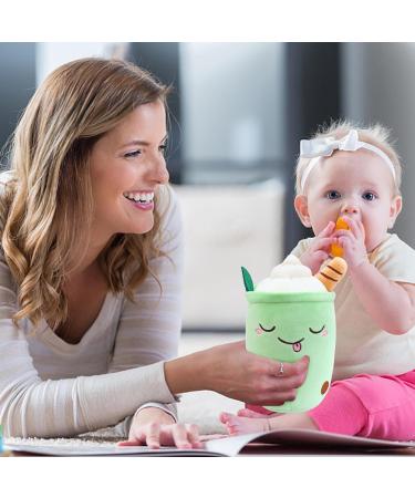 Guiffly Bubble Tea Plush Boba Soft Toy Cuddle Pillow - Fluffy Milk Tea Hugging Cushion - Buy Online on GoSupps.com