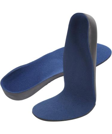Shoe Insoles for Flat Feet & High Arches - 1.1in Arch Height Unisex Hard Bottom EVA Support (2 Pairs - Buy Online on GoSupps.com