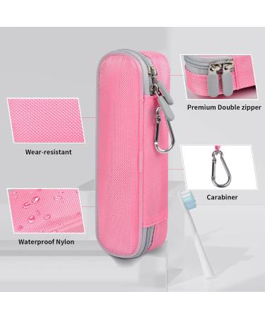Electric Toothbrush Travel Case for Oral-B Pro & Philips Sonicare - Pink | Storage Holder for Brush Heads & Charger (Box Only) - Buy Online on GoSupps.com