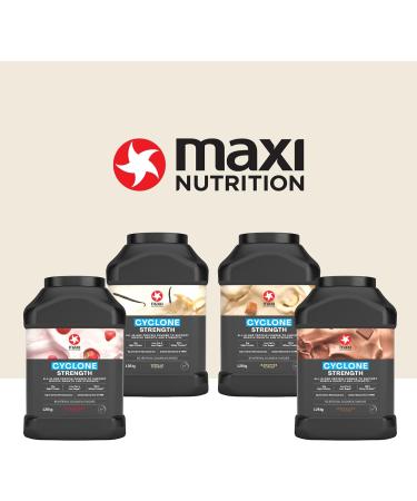 MaxiNutrition Cyclone Vanilla Whey Protein Powder with Creatine - 31g Protein 206 kcal - Vegetarian -1.26kg Pack - Buy Online on GoSupps.com