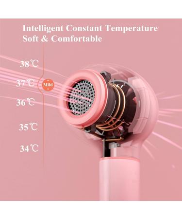 Portable Cordless Hair Dryer Compact Wireless Hair Dryer Kids & Electric Hair Dryer USB Rechargeable Blow Dryer for Travel Outdoor Camping Pink - Buy Online on GoSupps.com