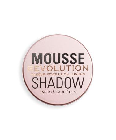 Buy Makeup Revolution Mousse Shadow Light Gold - Creamy Color for Cheeks & Eyes | Lightweight Cream-to-Powder Formula 4g Golden Shine - Buy Online on GoSupps.com