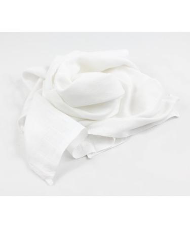 Buy TupTam Baby Muslin Diapers & Burp Cloths - Pack of 5 White (70x80) | Soft Durable & Eco-Friendly International Shipping Available - Buy Online on GoSupps.com